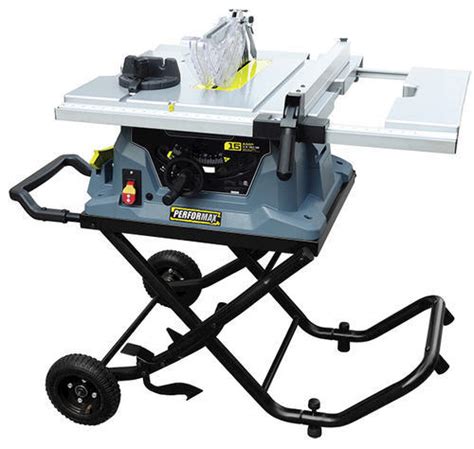 A table saw with a 15-amp motor, integrated folding legs, and a 10-inch, 24-tooth carbide blade. . Menards table saw